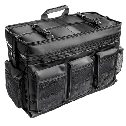 Xoran Foldable Car Trunk Organizer with Adjustable Compartments and Non-Slip Bottom
